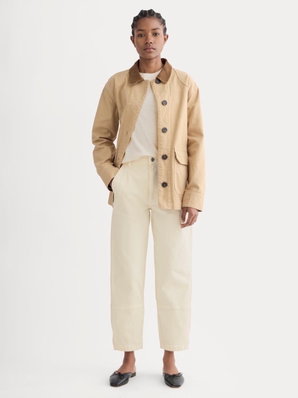 Everlane Utility Barrel Leg Pants